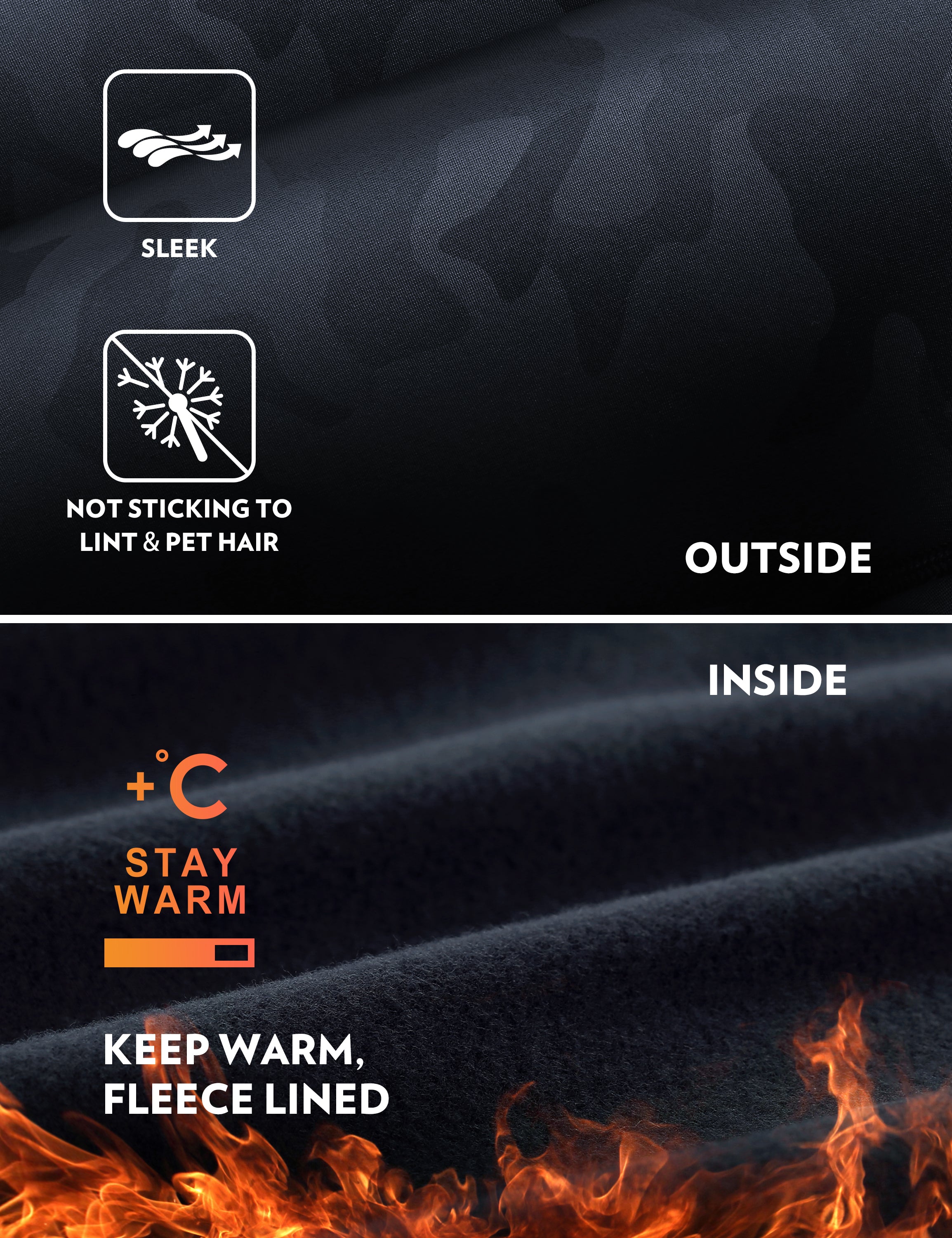 Thermal Fleece Lined Legging 28''