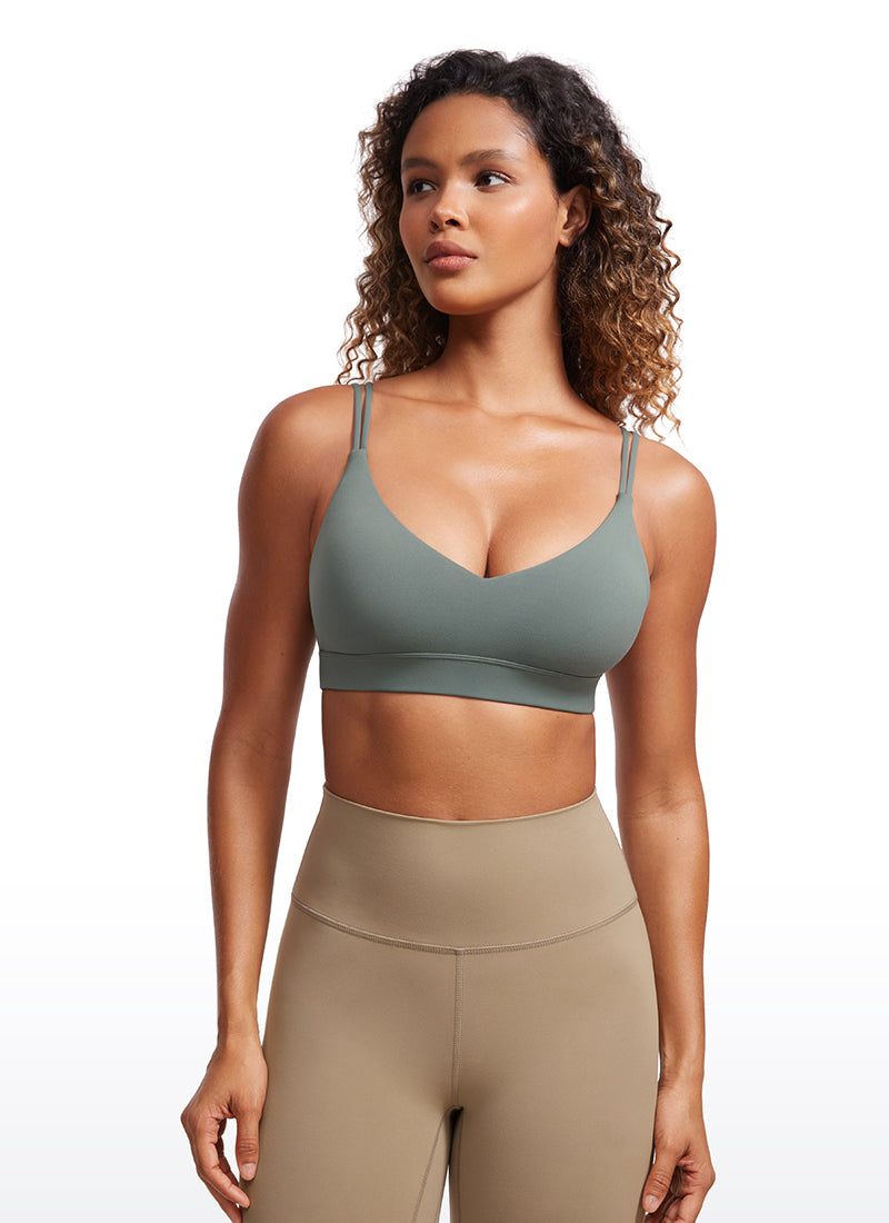 Butterluxe V Neck Strappy Back Bra
