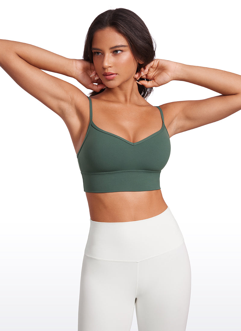 Butterluxe Longline Spaghetti Strap Bra