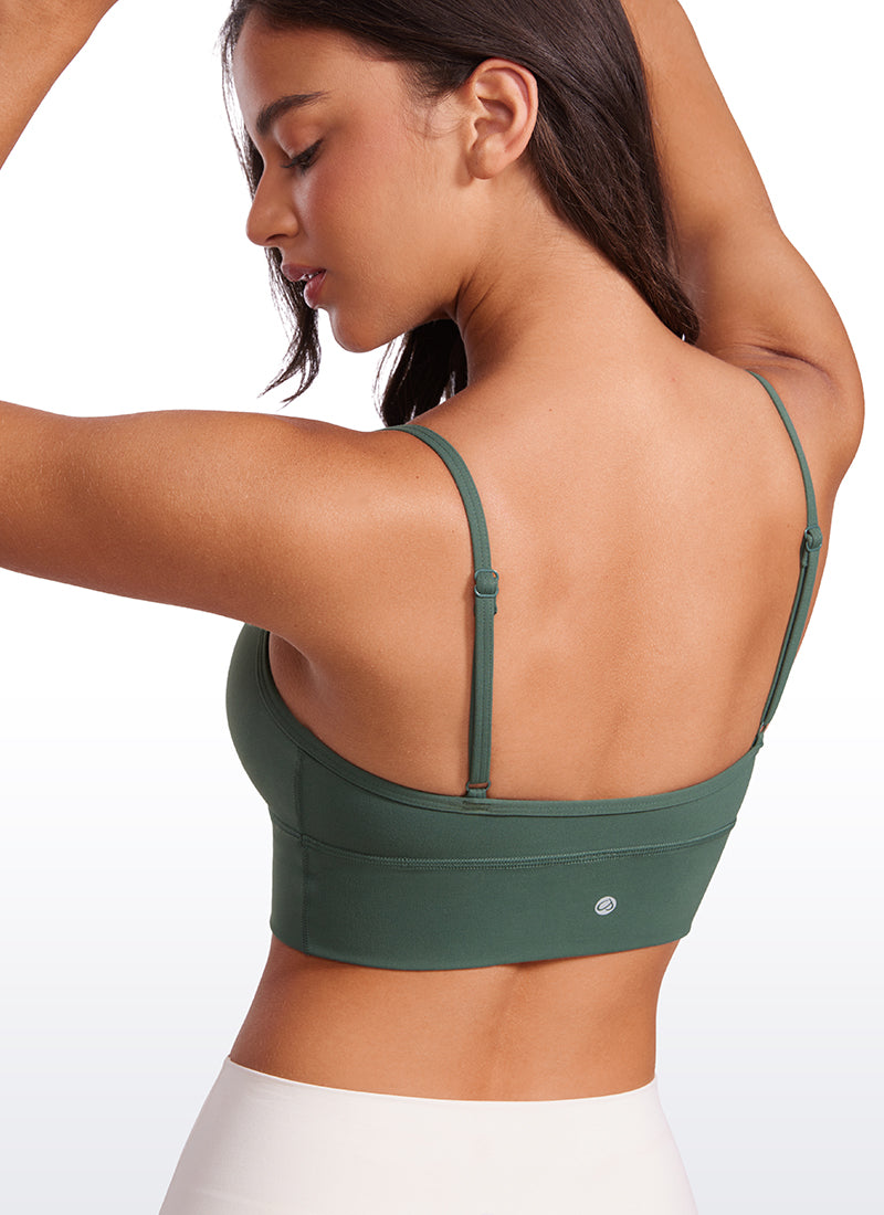 Butterluxe Longline Spaghetti Strap Bra