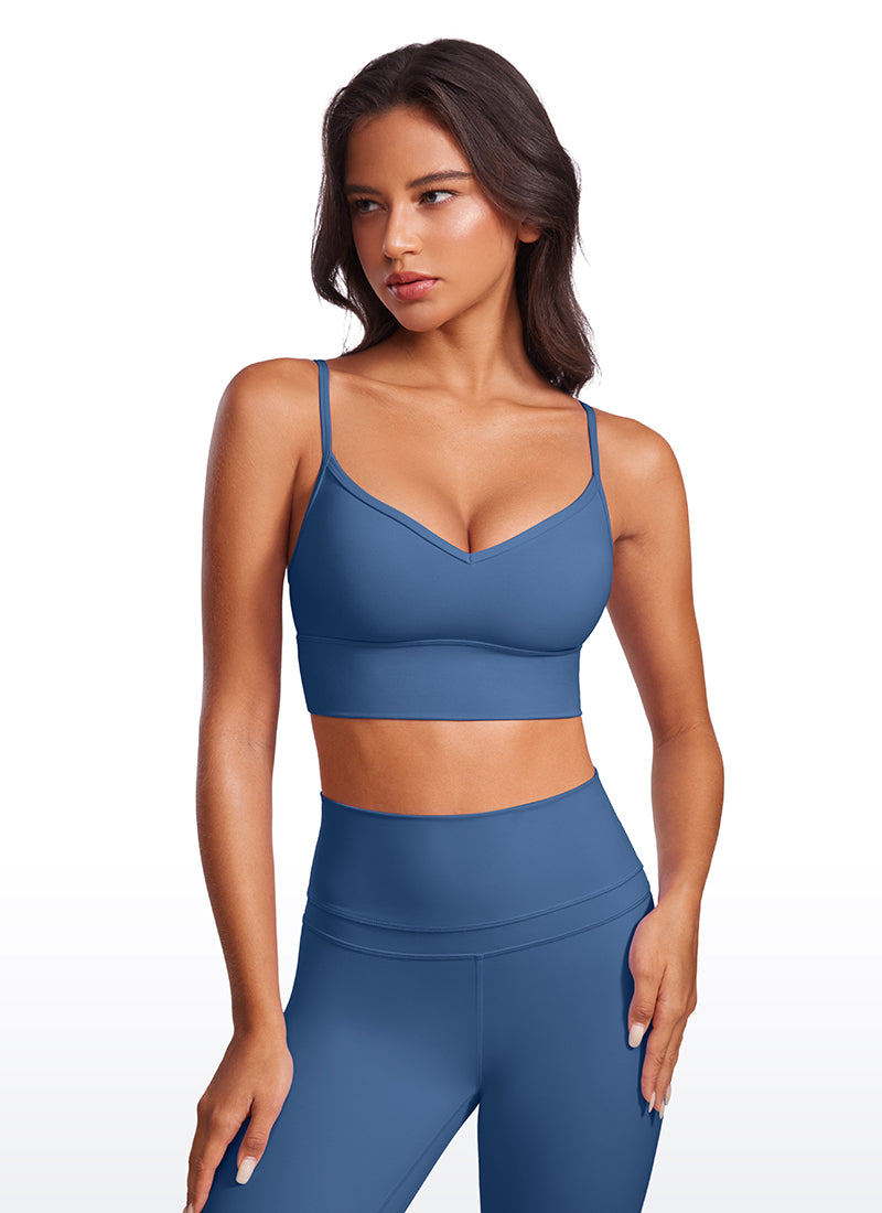 Butterluxe Longline Spaghetti Strap Bra