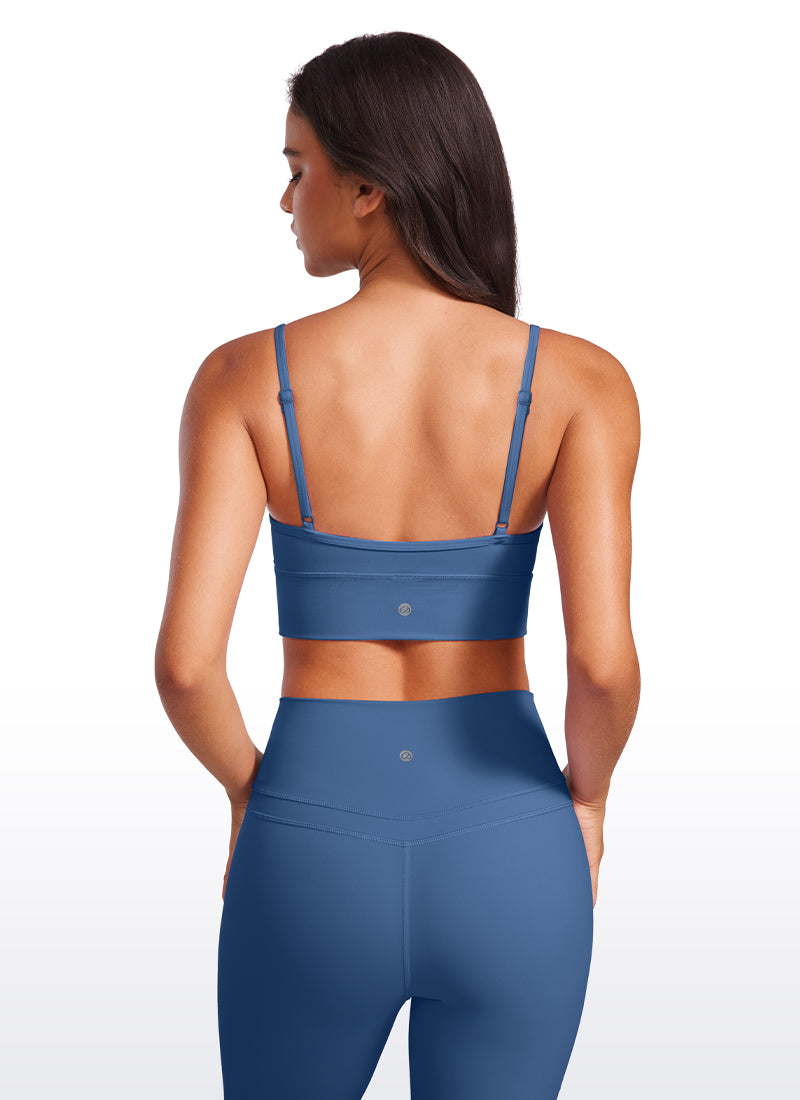 Butterluxe Longline Spaghetti Strap Bra