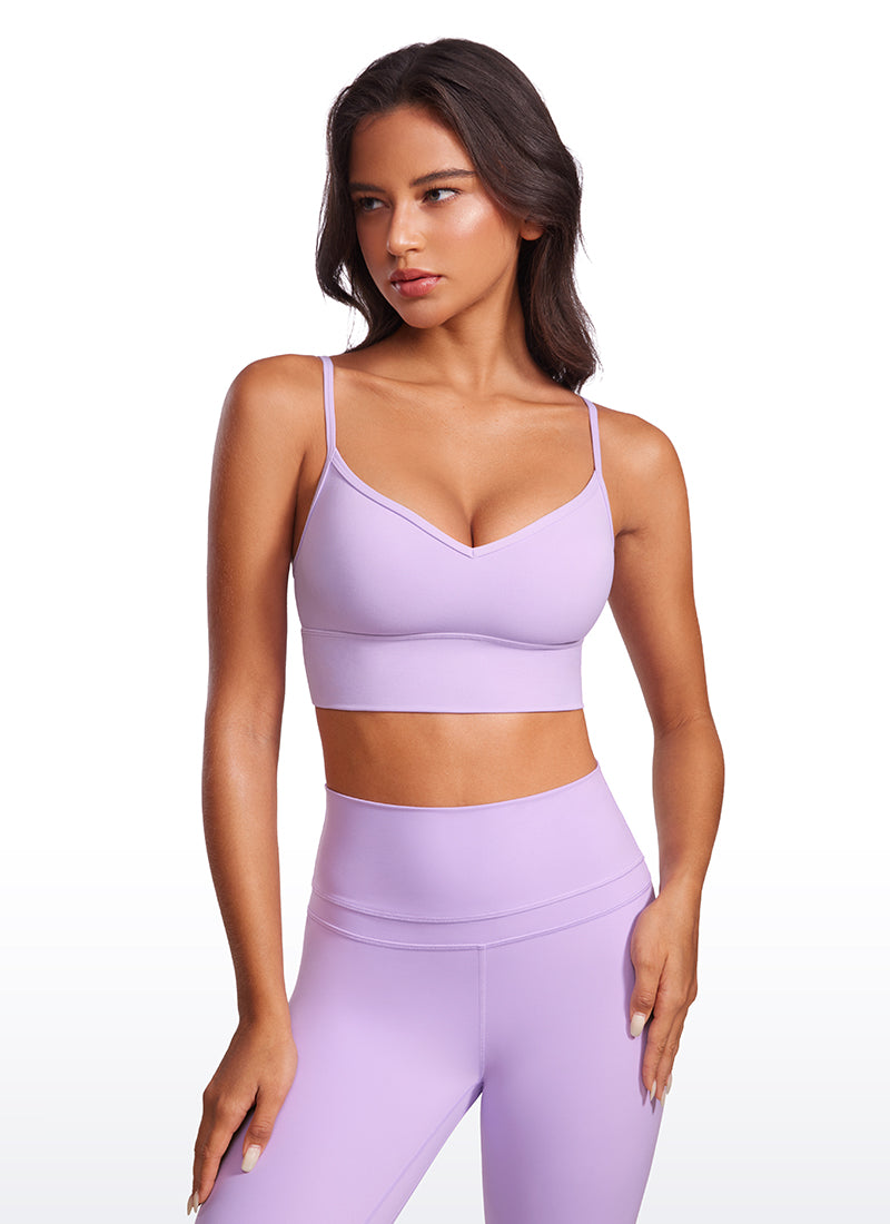 Butterluxe Longline Spaghetti Strap Bra