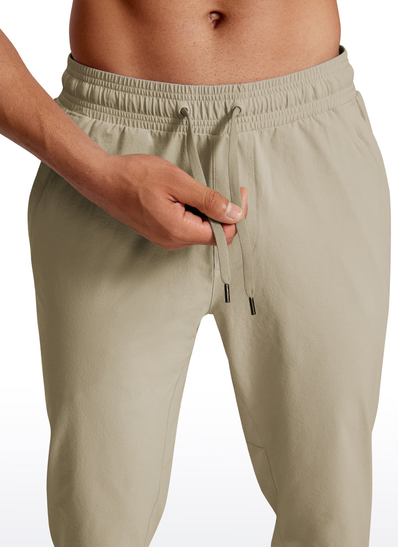 Lightweight Joggers Zip Pockets 29''