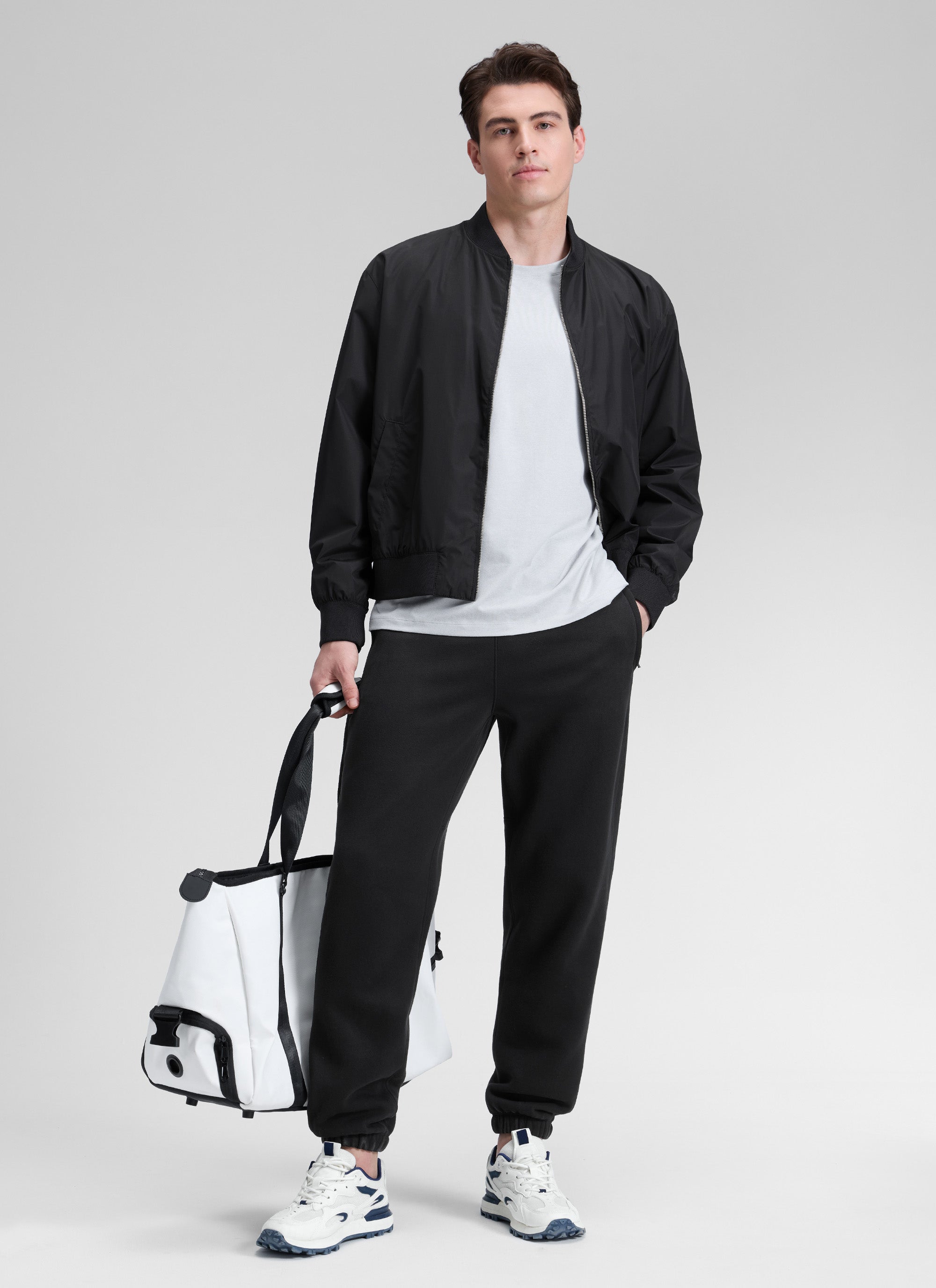 Fleece Lined Zipper Pocket Sweatpant 30