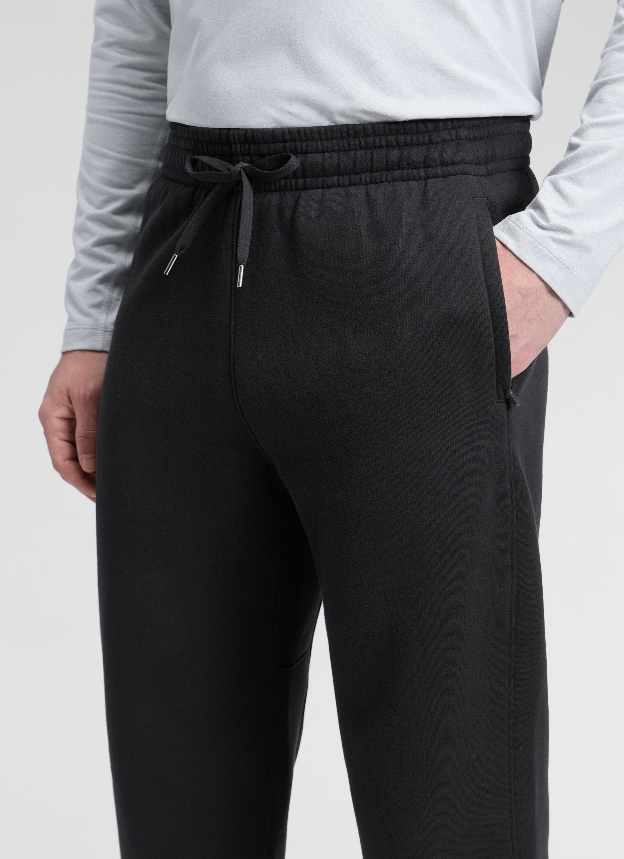 Fleece Lined Zipper Pocket Sweatpant 30