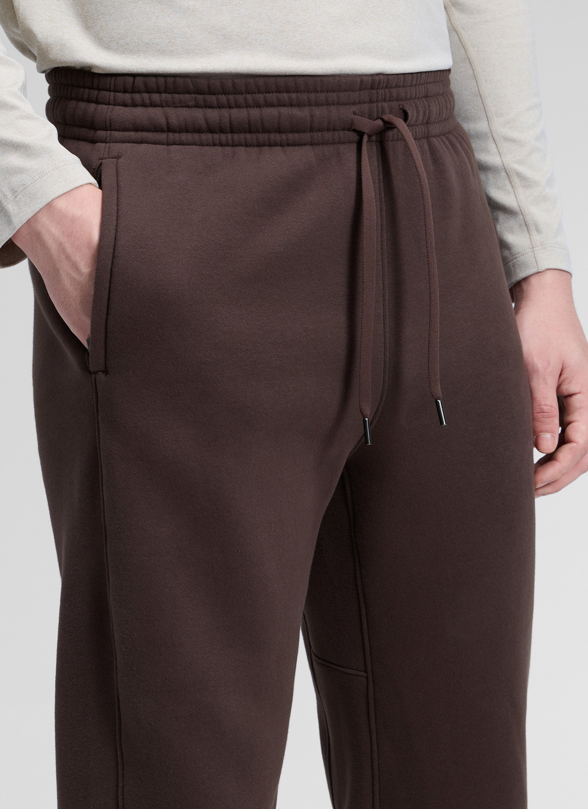 Fleece Lined Zipper Pocket Sweatpant 30
