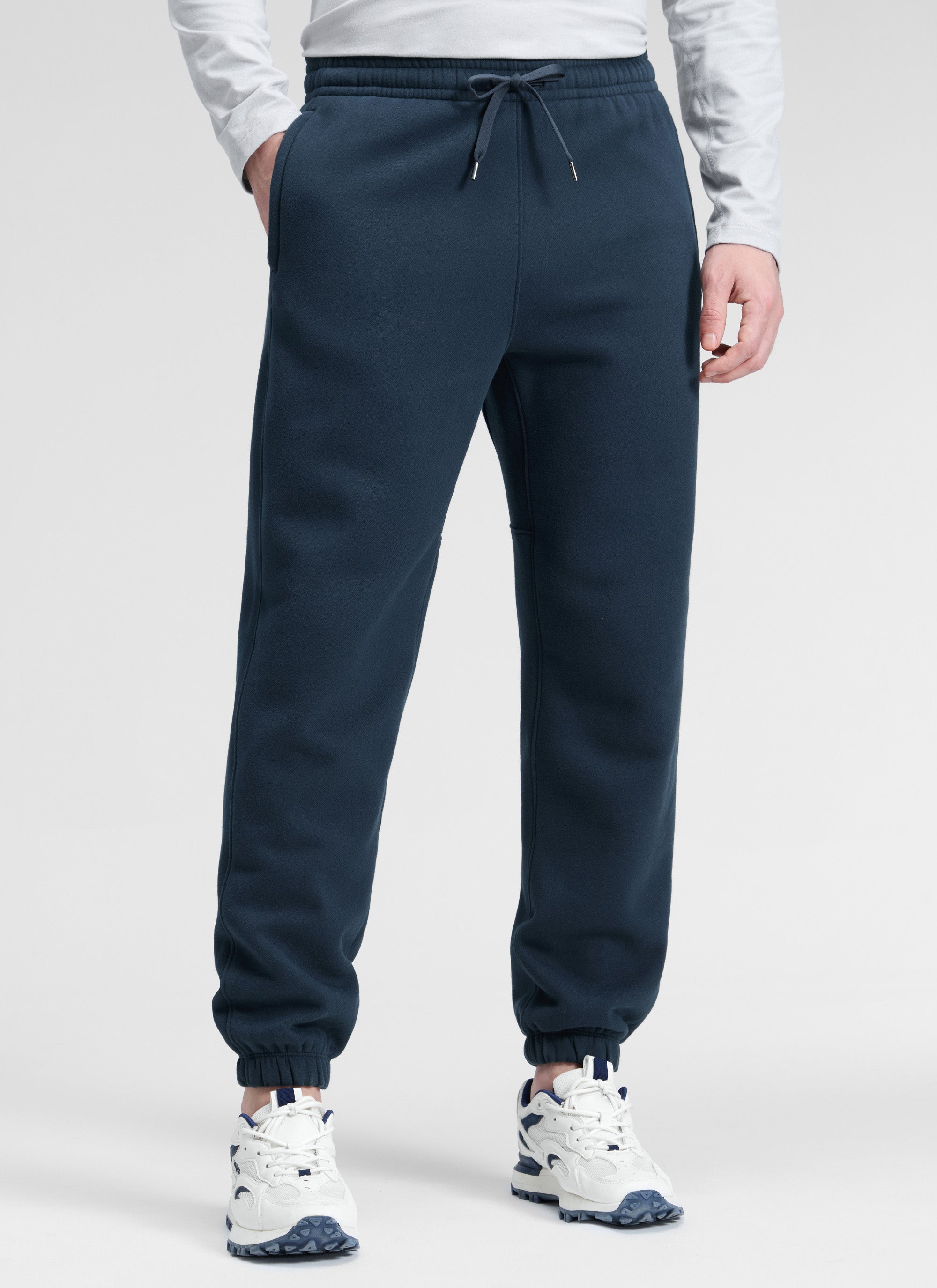 Fleece Lined Zipper Pocket Sweatpant 30