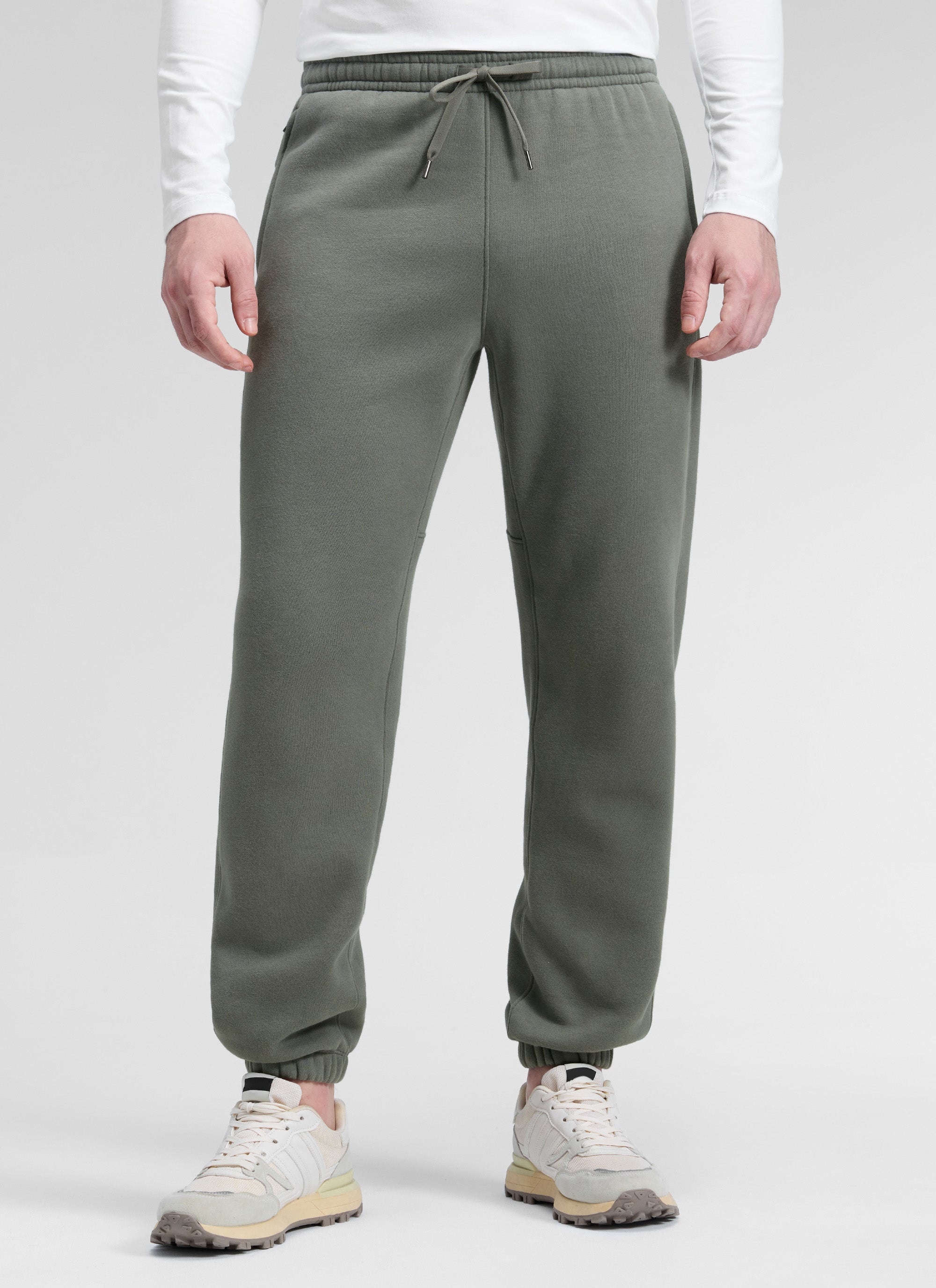 Fleece Lined Zipper Pocket Sweatpant 30