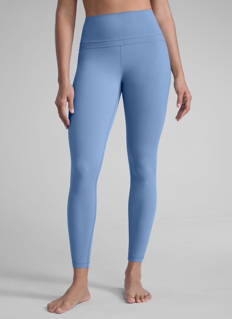 CRZ YOGA Women's Yoga Train High Rise Nakedfeel Leggings 25" 7/8 Pants Red Chili