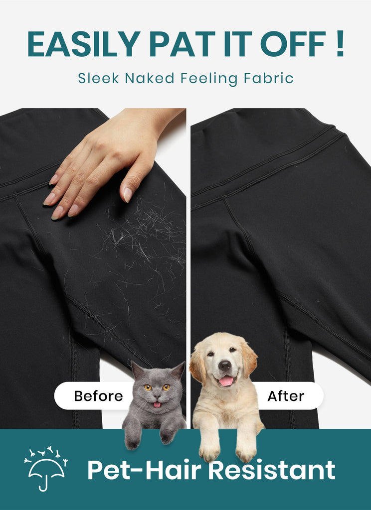 CRZ YOGA Women's Yoga Train High Rise Nakedfeel Leggings 25" 7/8 Pants Curtain Violet Ash