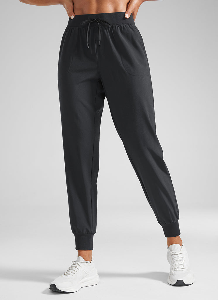 CRZ YOGA Women's Train Loose Fit Feathery-Fit Drawstring Jogger 28'' Dark Olive