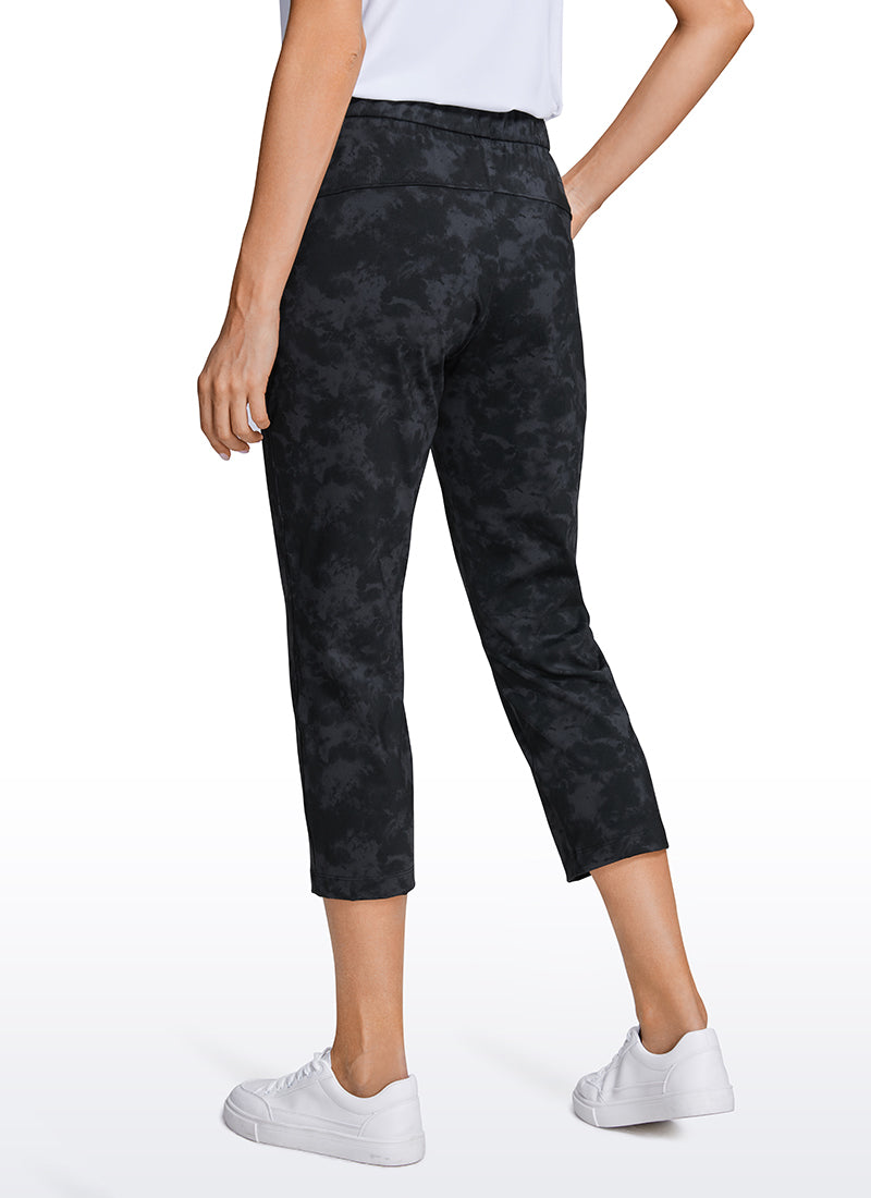 Stretch Cropped Pocket Pant 23''
