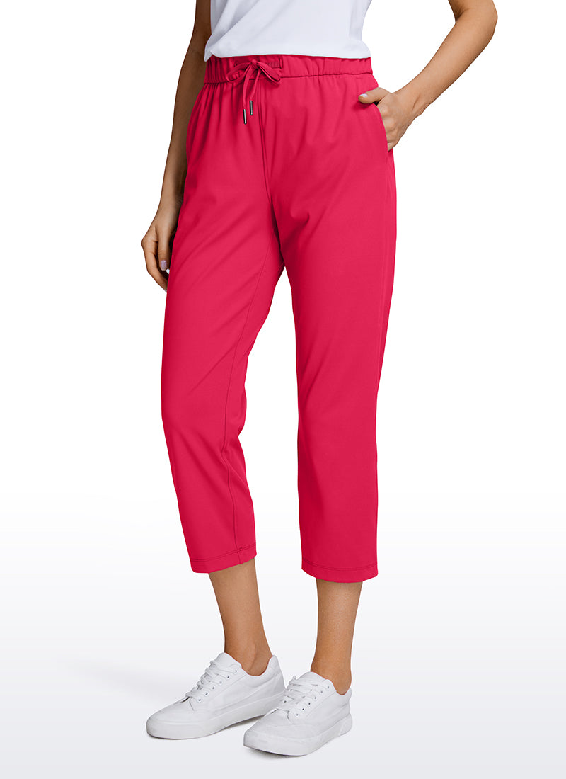 Stretch Cropped Pocket Pant 23''
