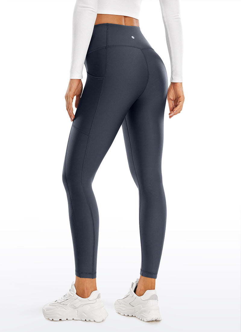 Thermal Fleece Lined Pocket Legging 25''