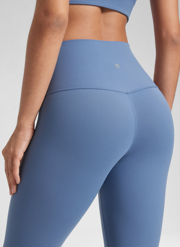 CRZ YOGA Women's Yoga Lounge High Rise Butterluxe Yoga Leggings 25'' Oasis Blue