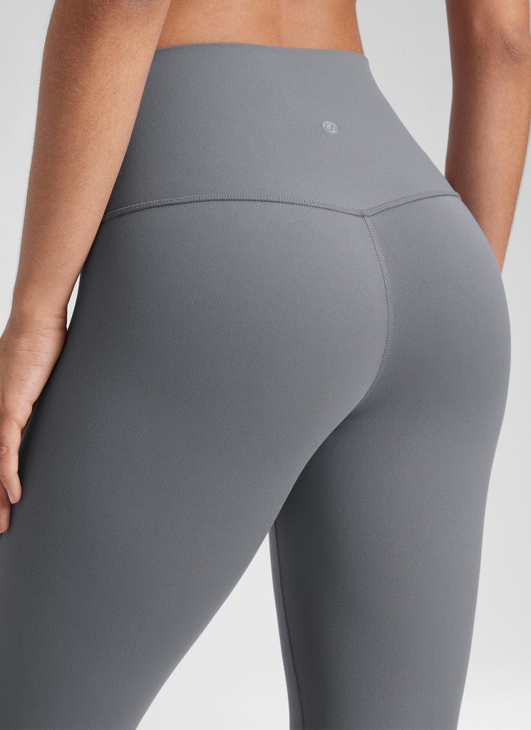 CRZ YOGA Women's Yoga Lounge High Rise Butterluxe Yoga Leggings 25'' Solar Grey