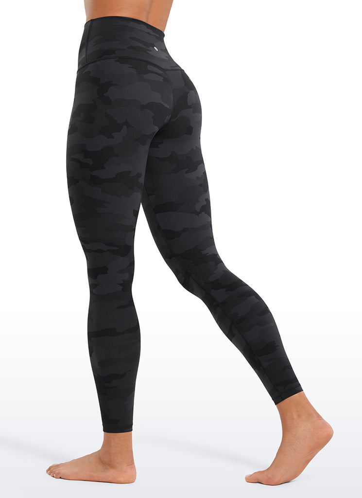 CRZ YOGA Women's Yoga Lounge High Rise Butterluxe Yoga Leggings 25'' Dark Forest Green