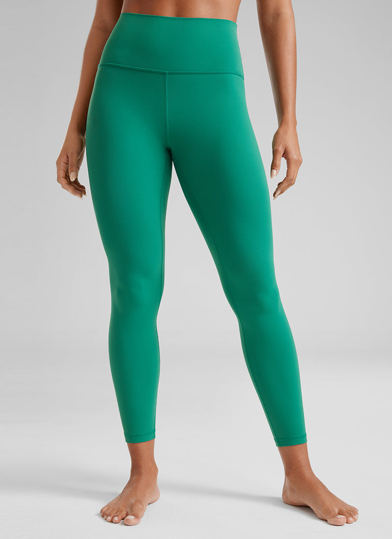 CRZ YOGA Women's Yoga Lounge High Rise Butterluxe Yoga Leggings 25'' Cascadia Green @model_info:Crystal
