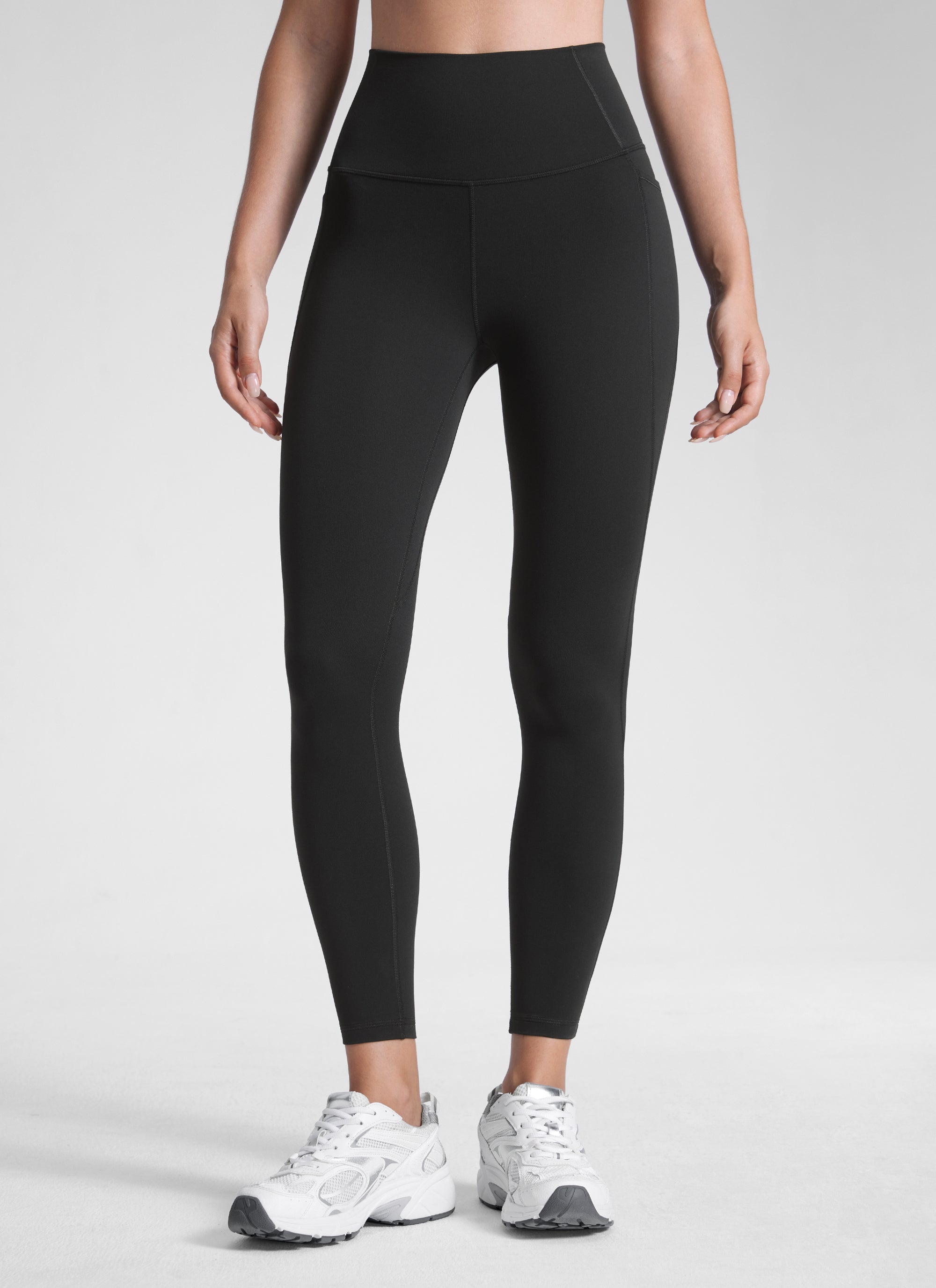 CRZ YOGA Women's Yoga Lounge High Rise Butterluxe Pocket Leggings 25'' Deep Purple