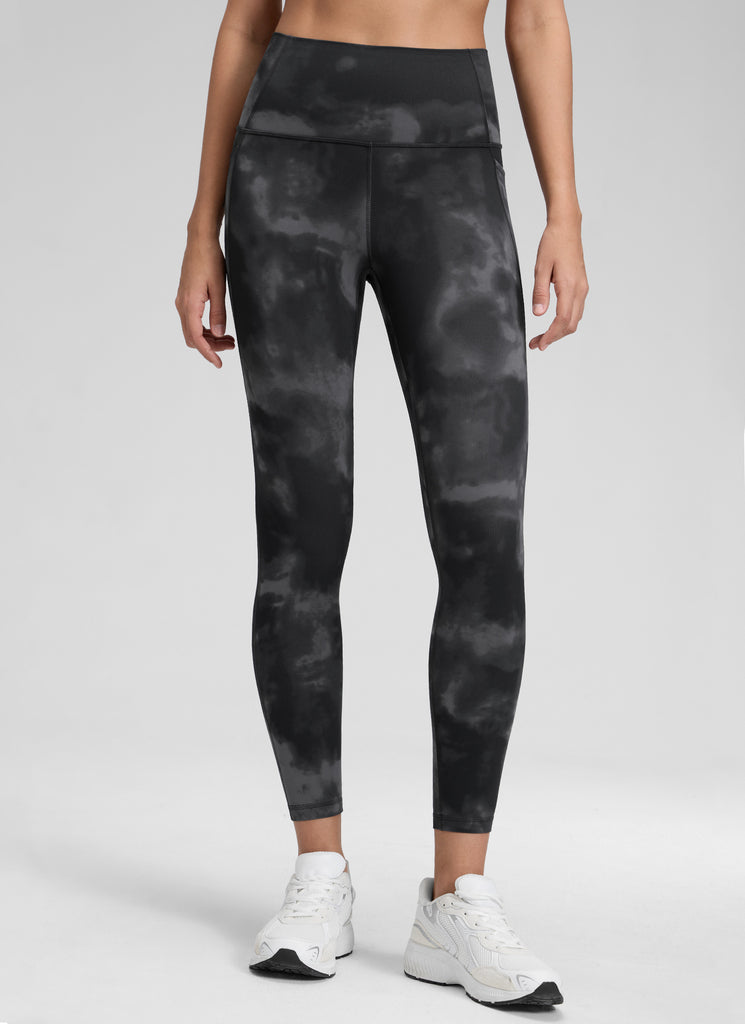 CRZ YOGA Women's Yoga Lounge High Rise Butterluxe Pocket Leggings 25'' Mysterious Grey