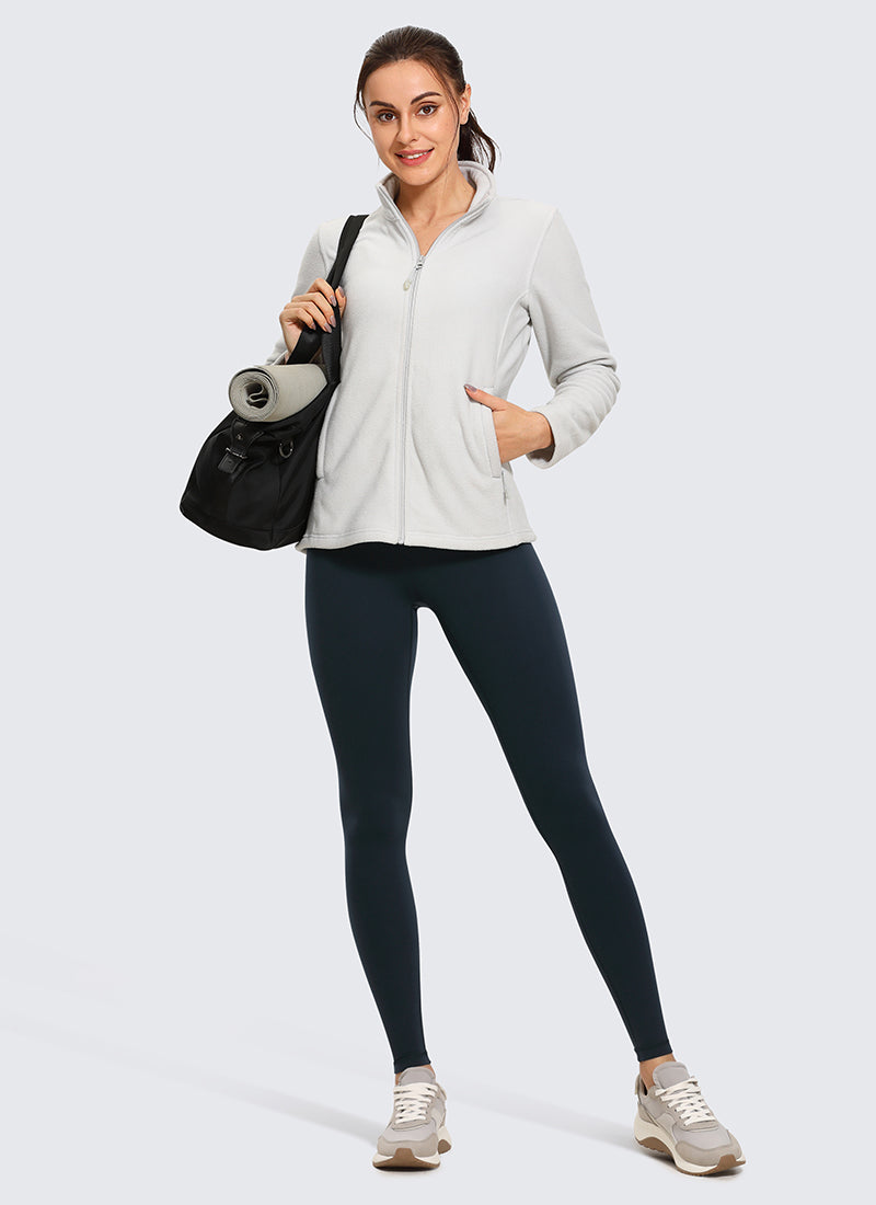 CRZ YOGA Women's Yoga High Rise Air Feeling Yoga Leggings 28'' Twilight Blue