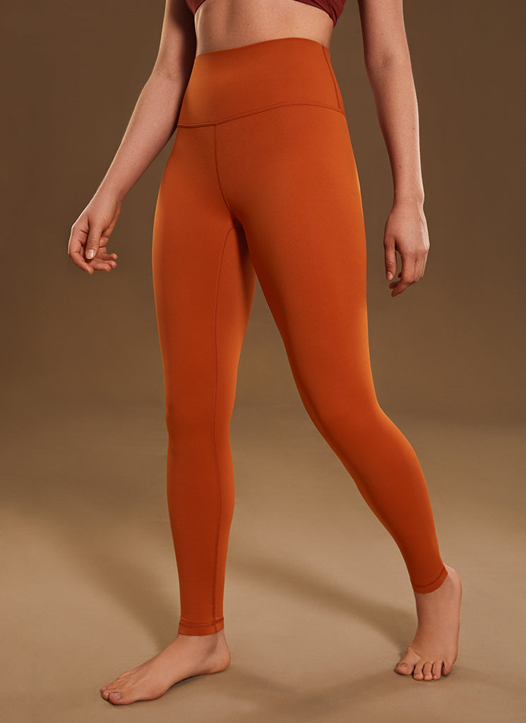 CRZ YOGA Women's Yoga High Rise Air Feeling Yoga Leggings 28'' Twilight Blue