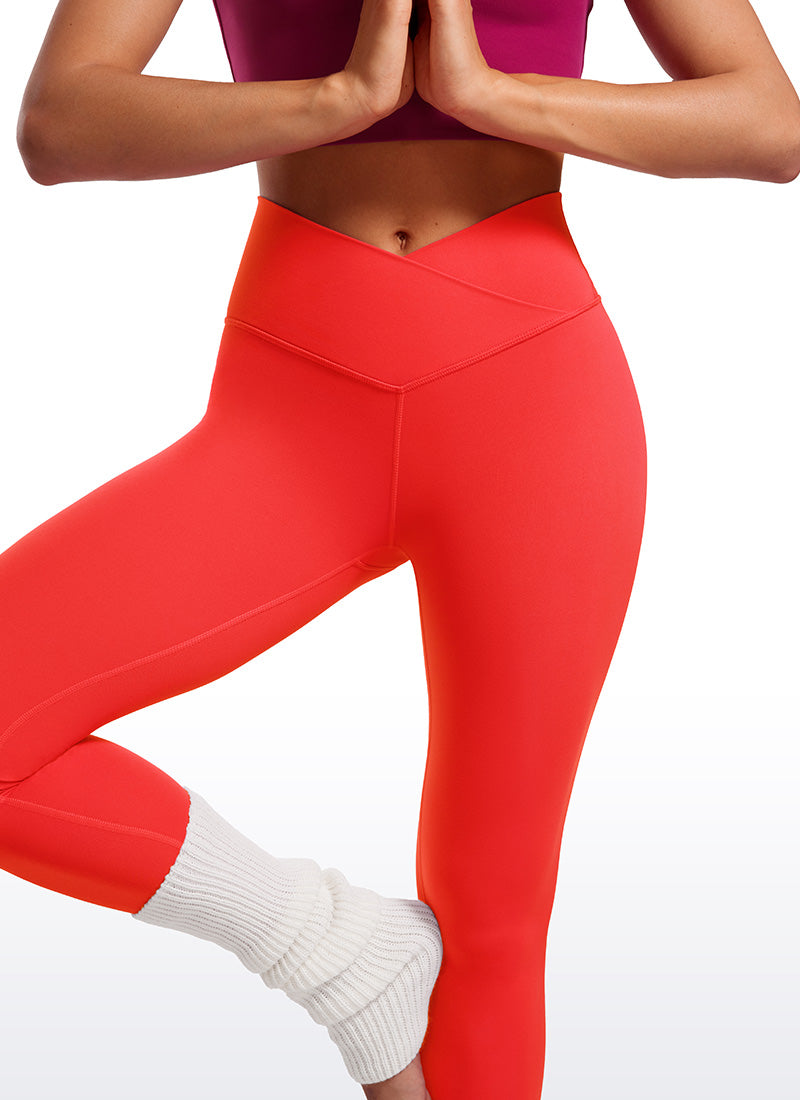 Butterluxe V Cross Waist Legging 25''