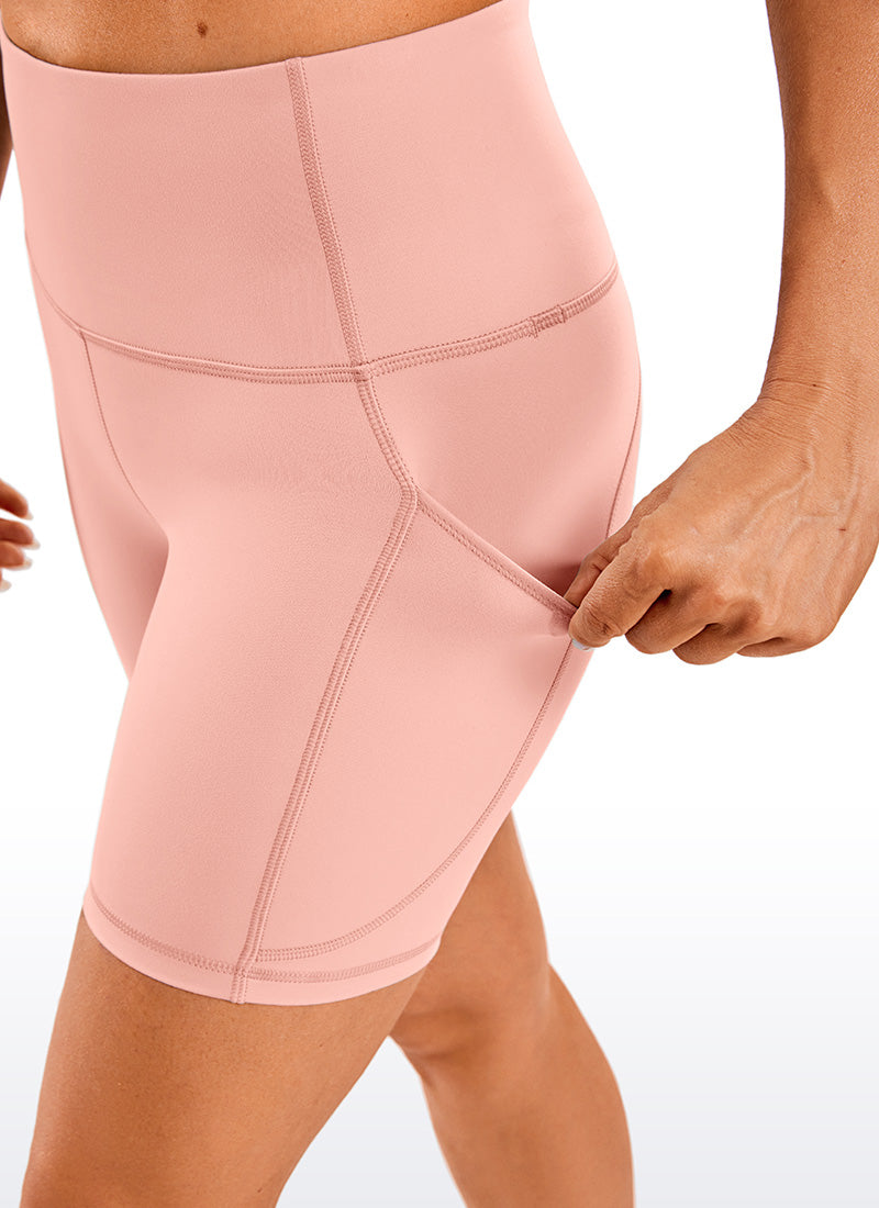 Brushed Nakedfeel Pocket Short 6''