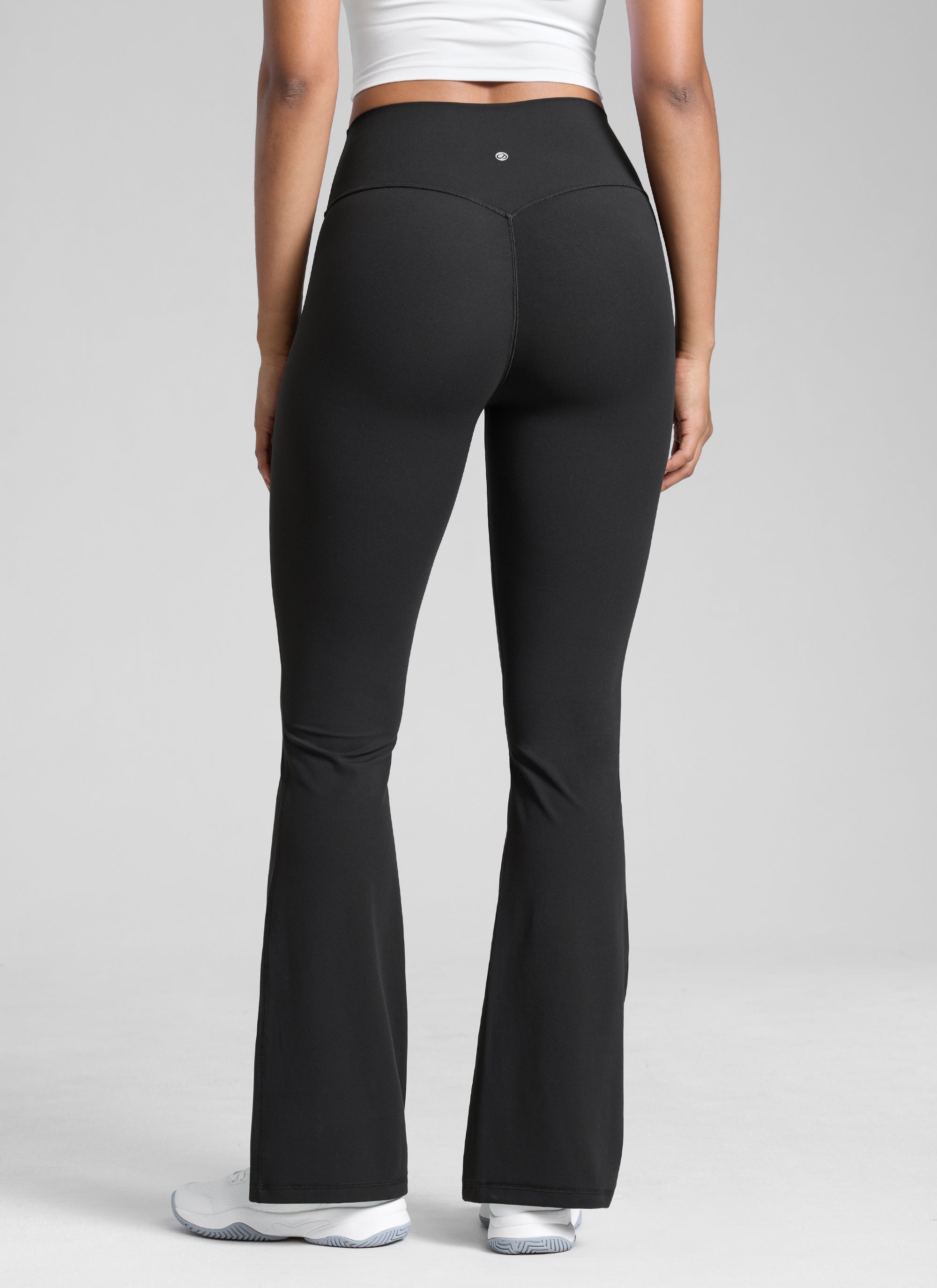CRZ YOGA Women's Butterlift Hidden Scrunch Butt Flare Leggings 31