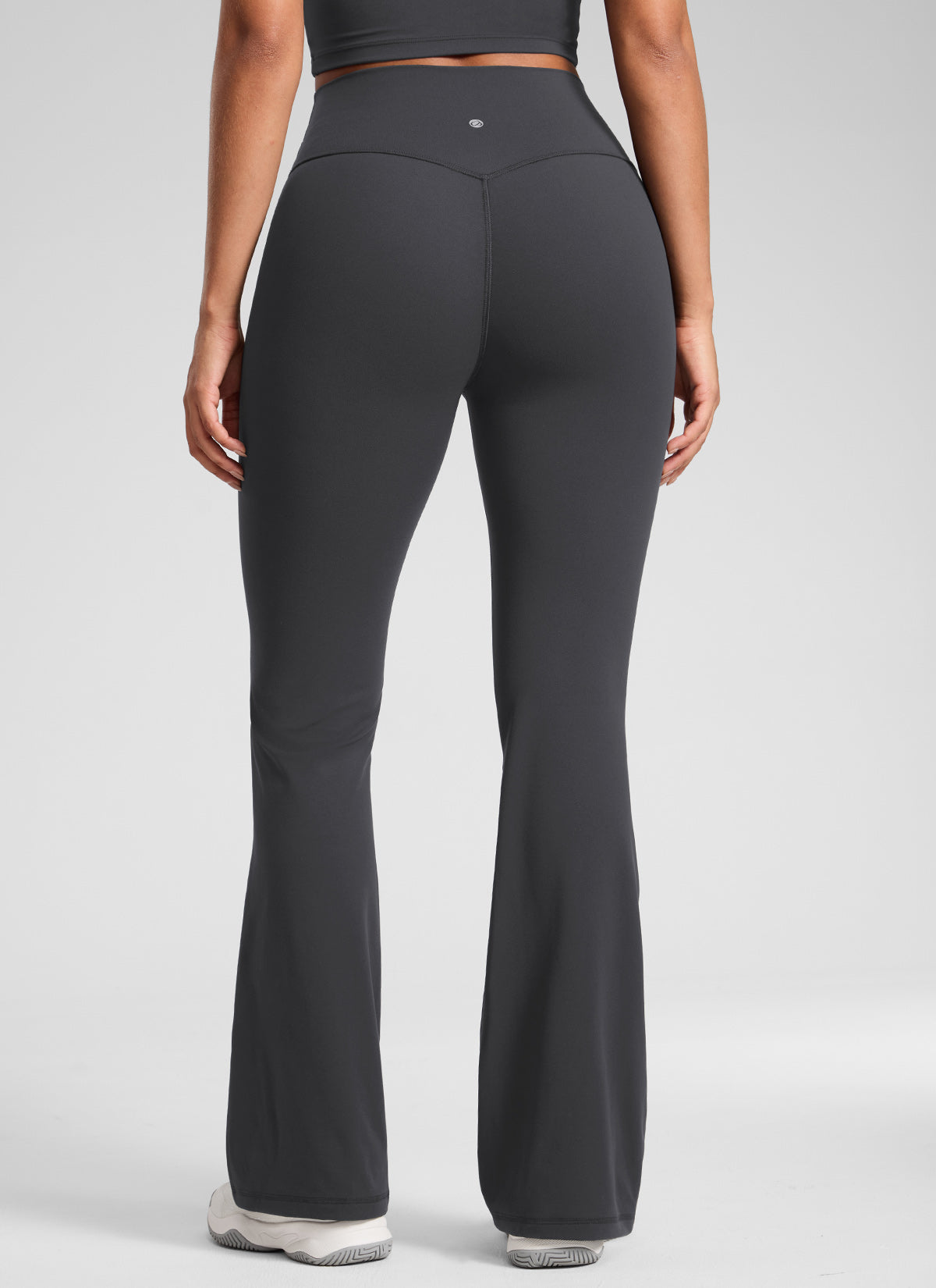 CRZ YOGA Women's Butterlift Hidden Scrunch Butt Flare Leggings 31