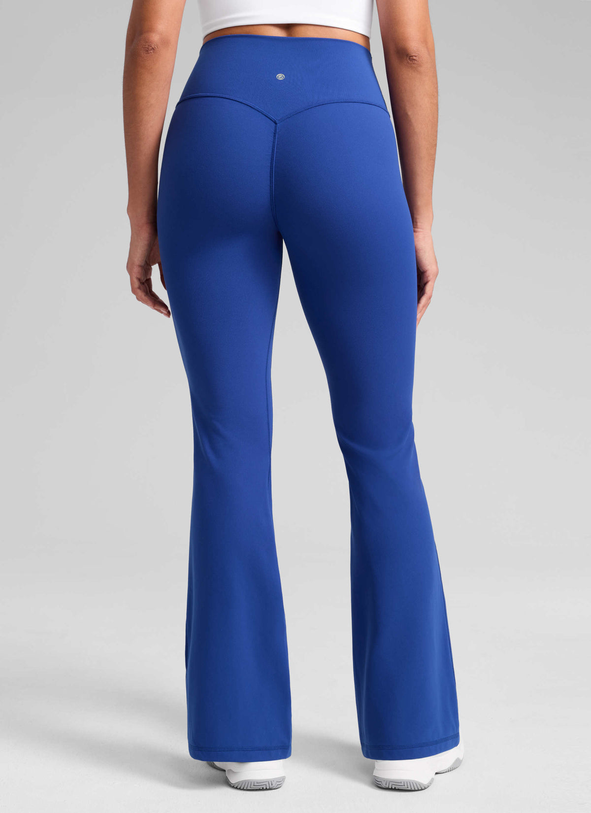 CRZ YOGA Women's Butterlift Hidden Scrunch Butt Flare Leggings 31