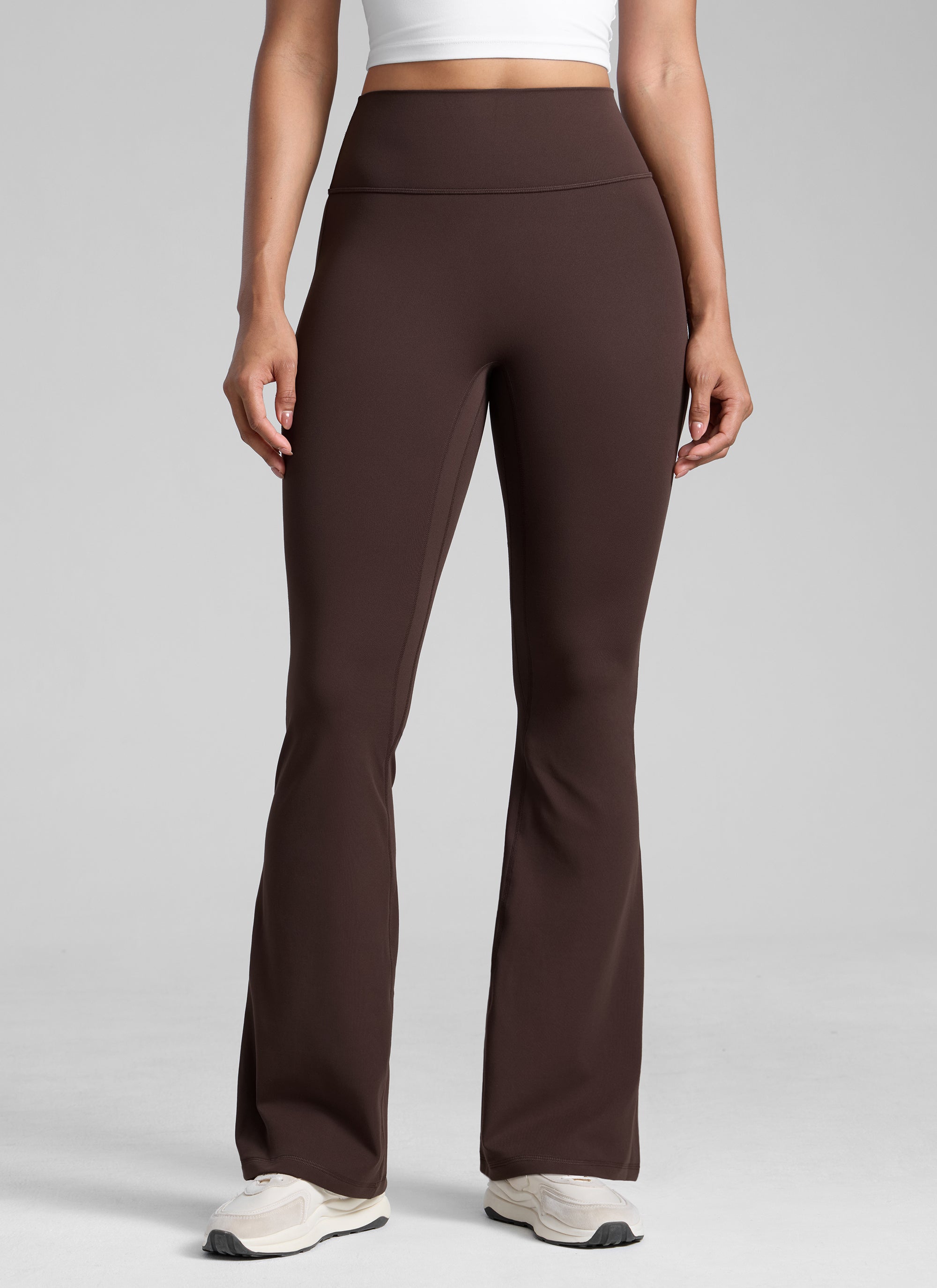 CRZ YOGA Women's Butterlift Hidden Scrunch Butt Flare Leggings 31