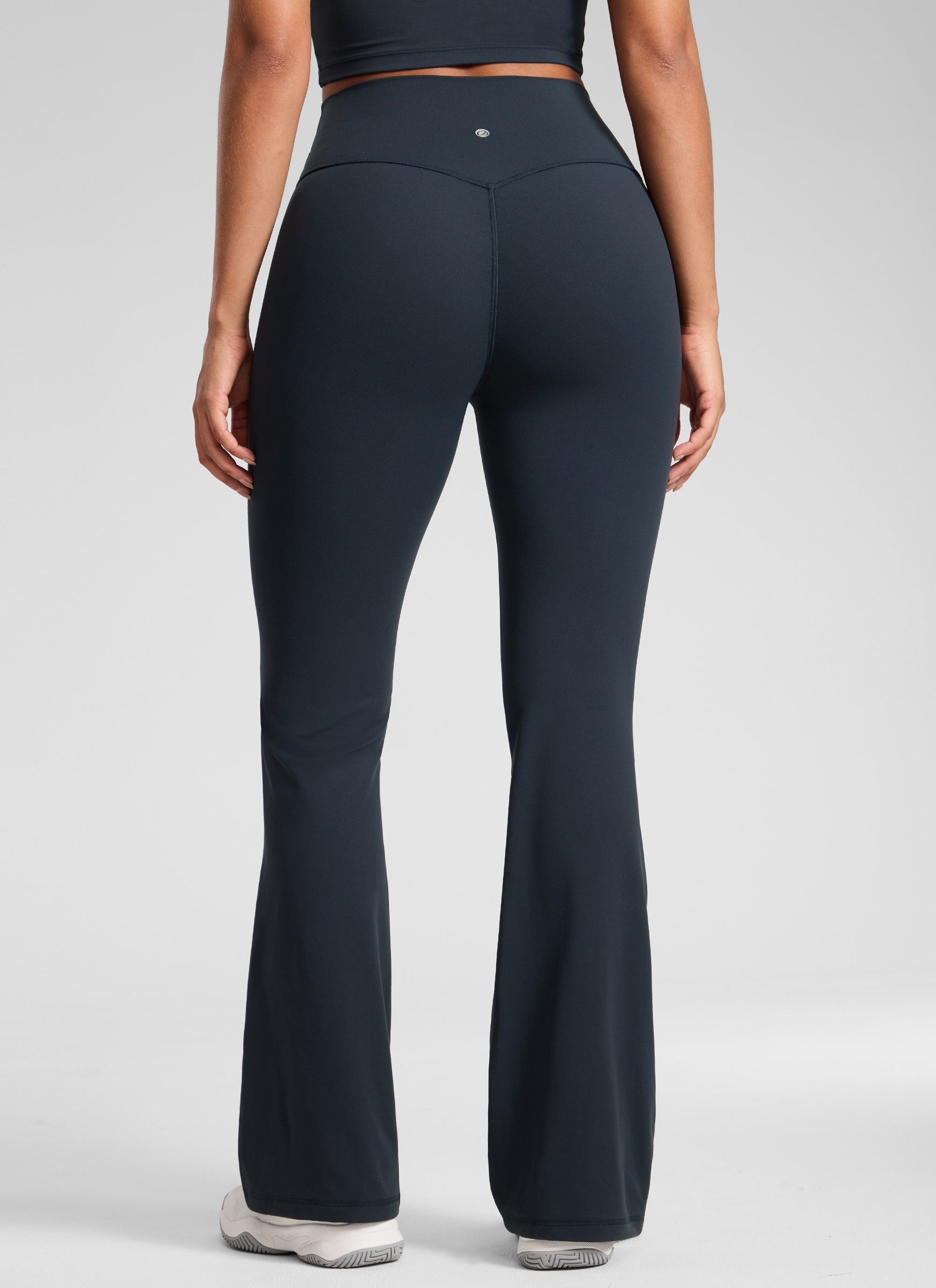 CRZ YOGA Women's Butterlift Hidden Scrunch Butt Flare Leggings 31