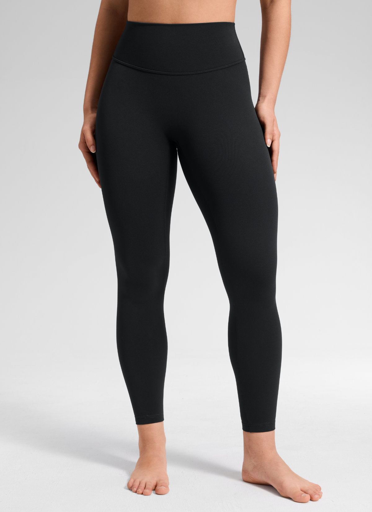 CRZ YOGA Softretch Secretsculpt™ Minor High Rise Front Seam Legging Black