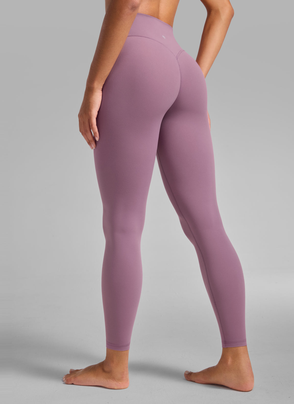 CRZ YOGA Softretch Secretsculpt™ Minor High Rise Front Seam Legging Light Lavender @model_info:A