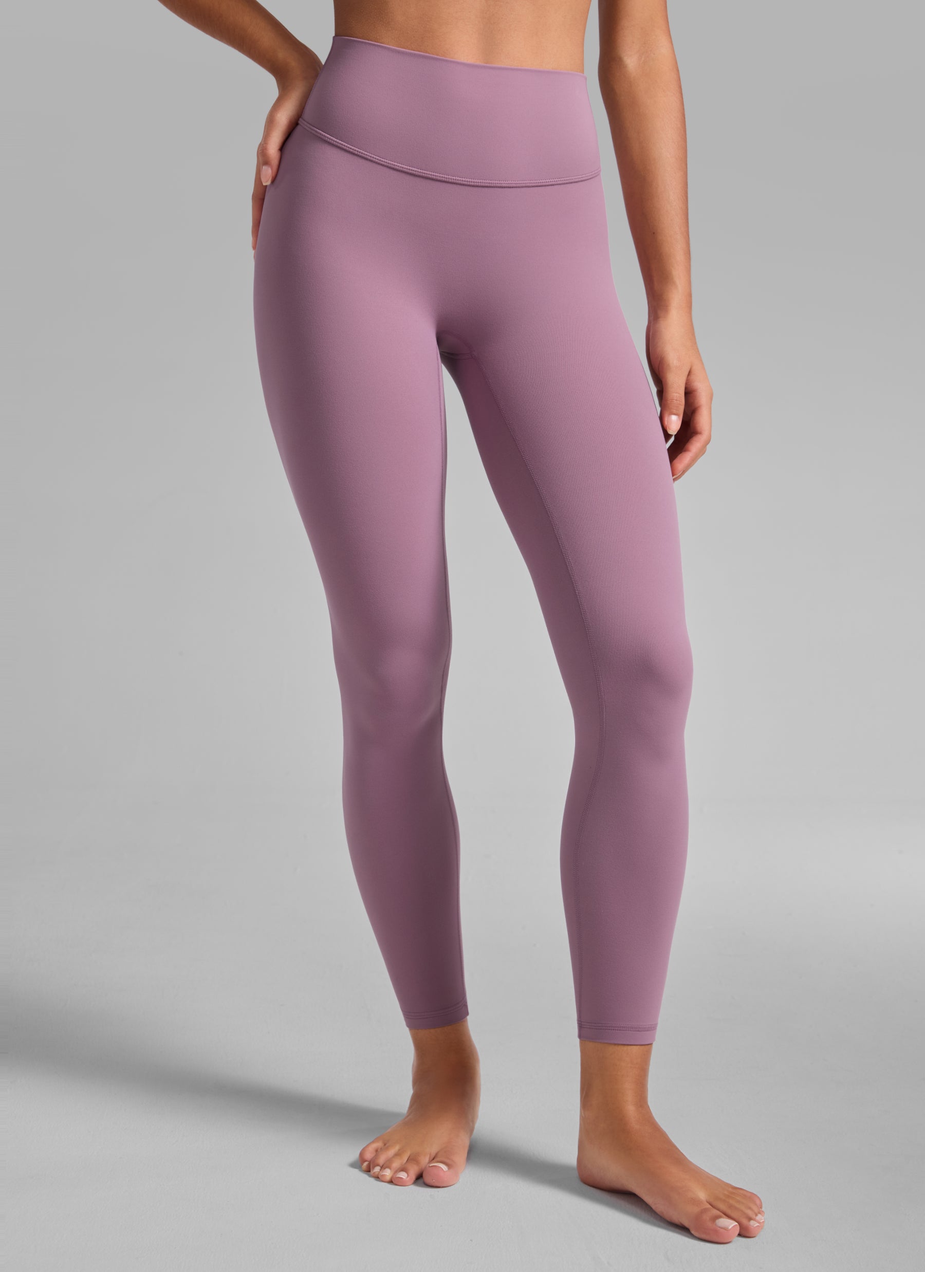 CRZ YOGA Softretch Secretsculpt™ Minor High Rise Front Seam Legging Light Lavender @model_info:A