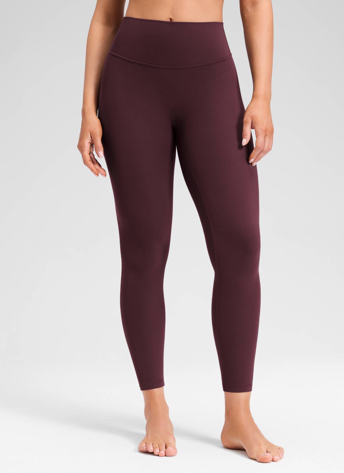 CRZ YOGA Softretch Secretsculpt™ Minor High Rise Front Seam Legging Ripe Plum