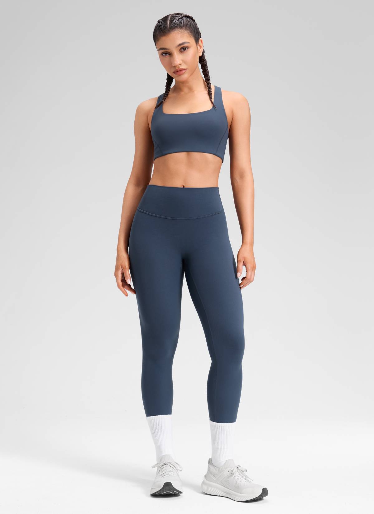 CRZ YOGA Softretch Secretsculpt™ Minor High Rise Front Seam Legging Stelindigo