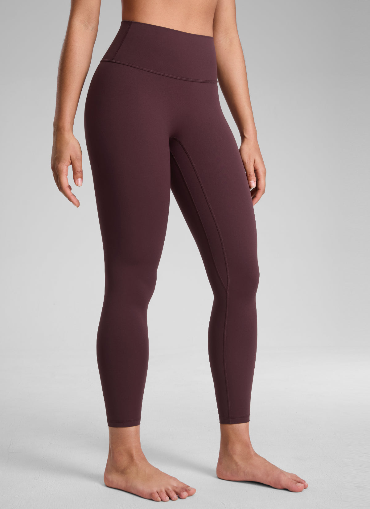 CRZ YOGA Women's SculptAir Yoga High Rise No Front Seam Legging 25
