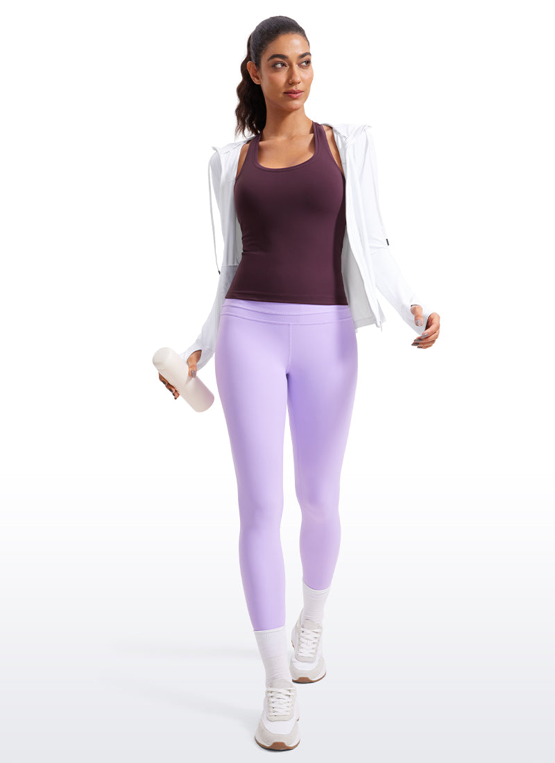 Butterluxe Racerback Waist Length Tank