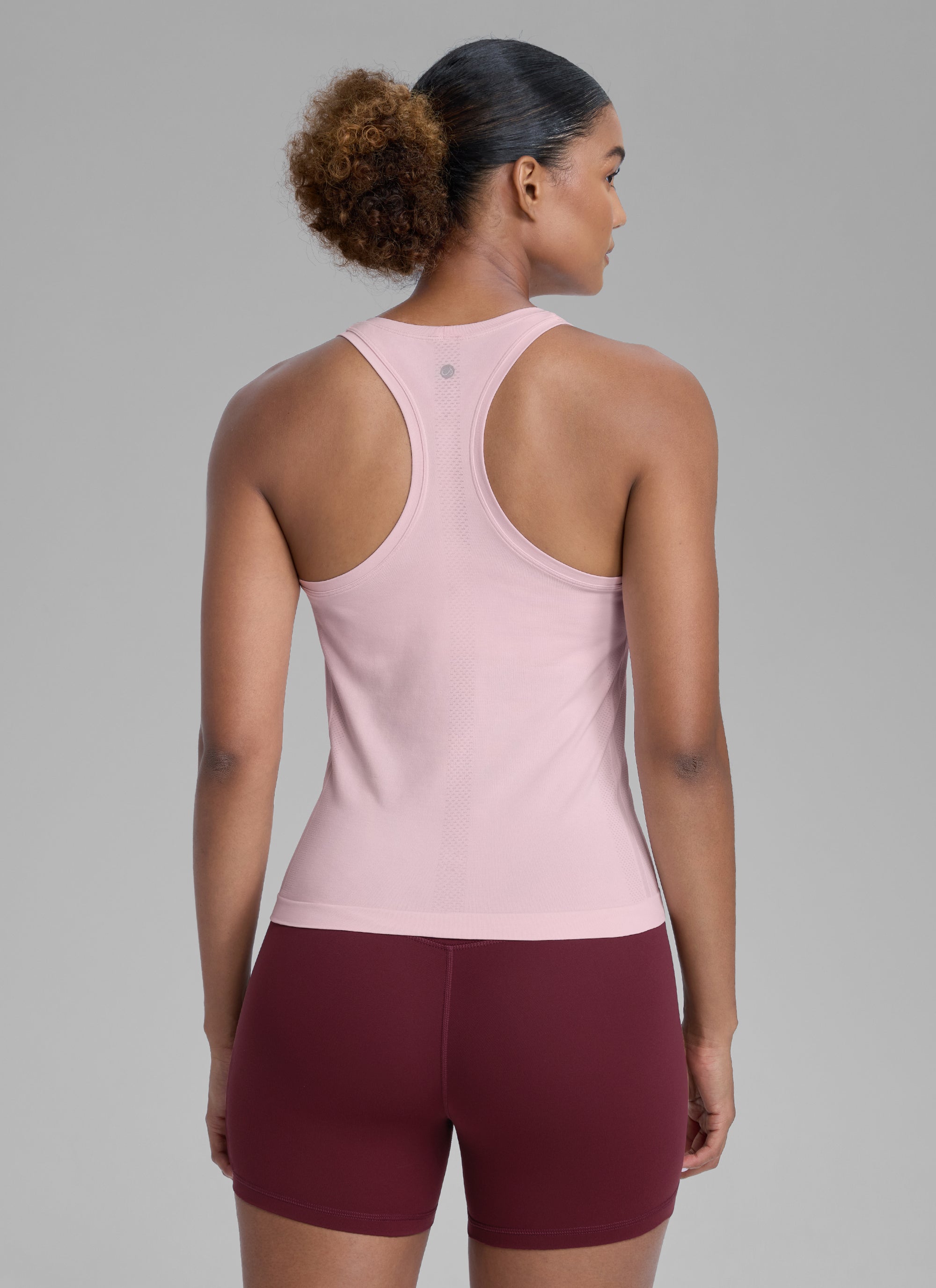 Seamless Crewneck Racerback Tank