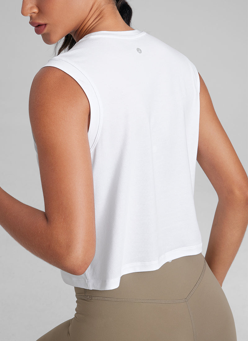 Quick Dry High Neck Sleeveless Tank Top