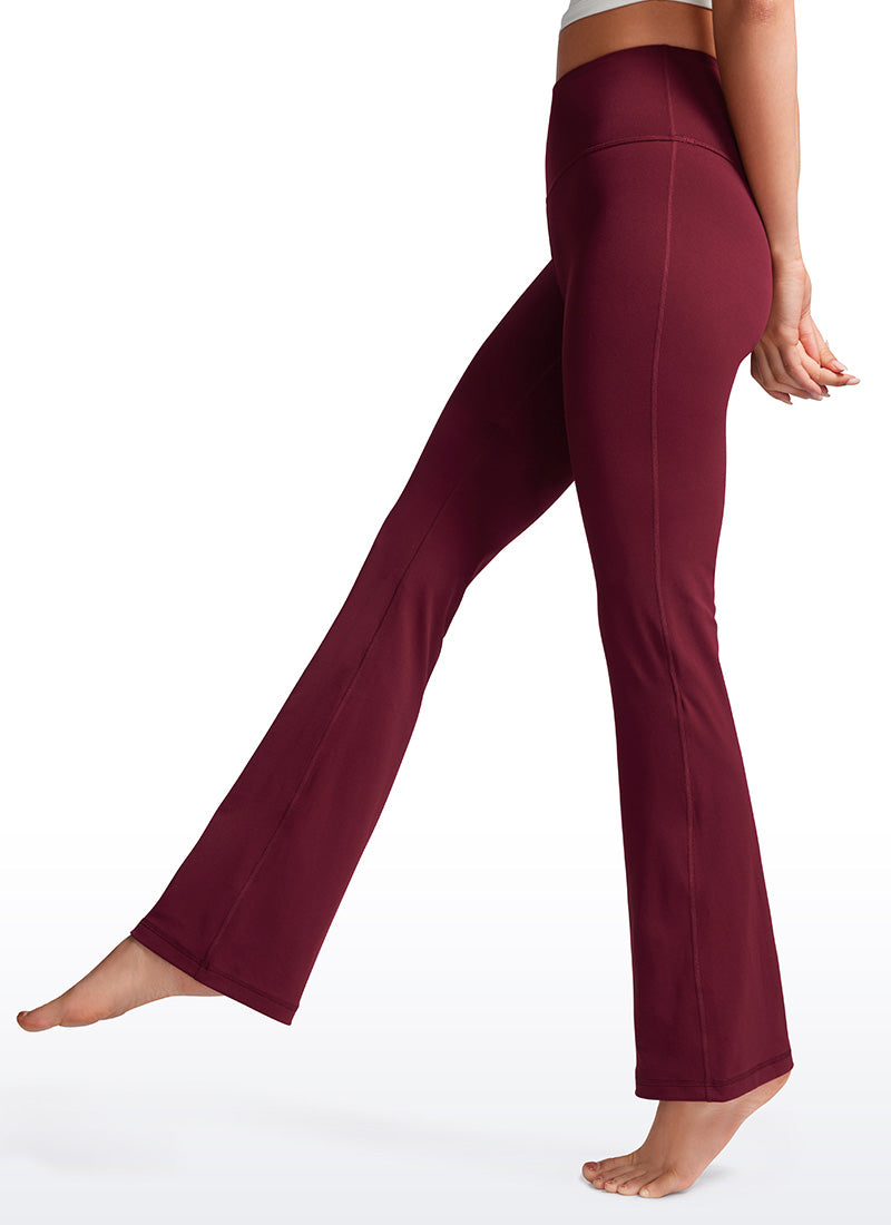 CRZ YOGA Women's Butterluxe High Waist Flare Leg Bootcut Leggings 32