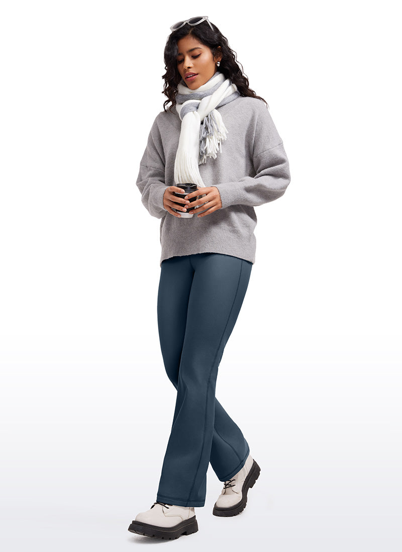 Fleece Lined Flare Legging 31