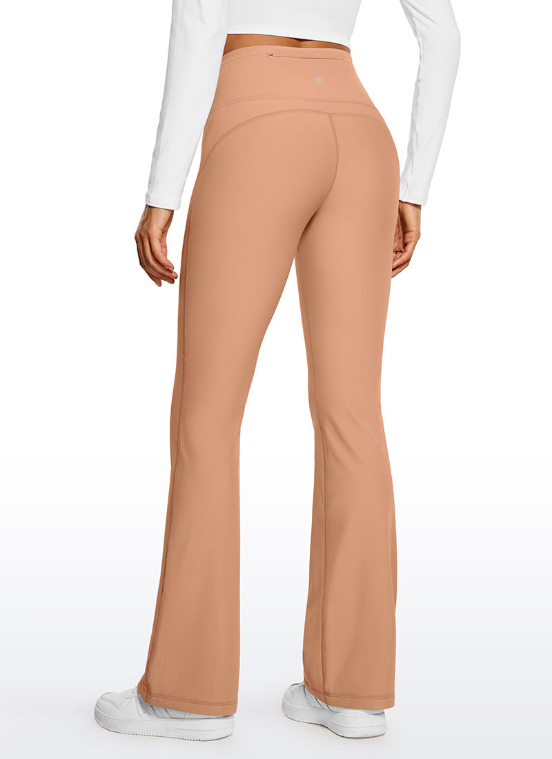 CRZ YOGA Womens Fleece Lined Flare Leggings 31