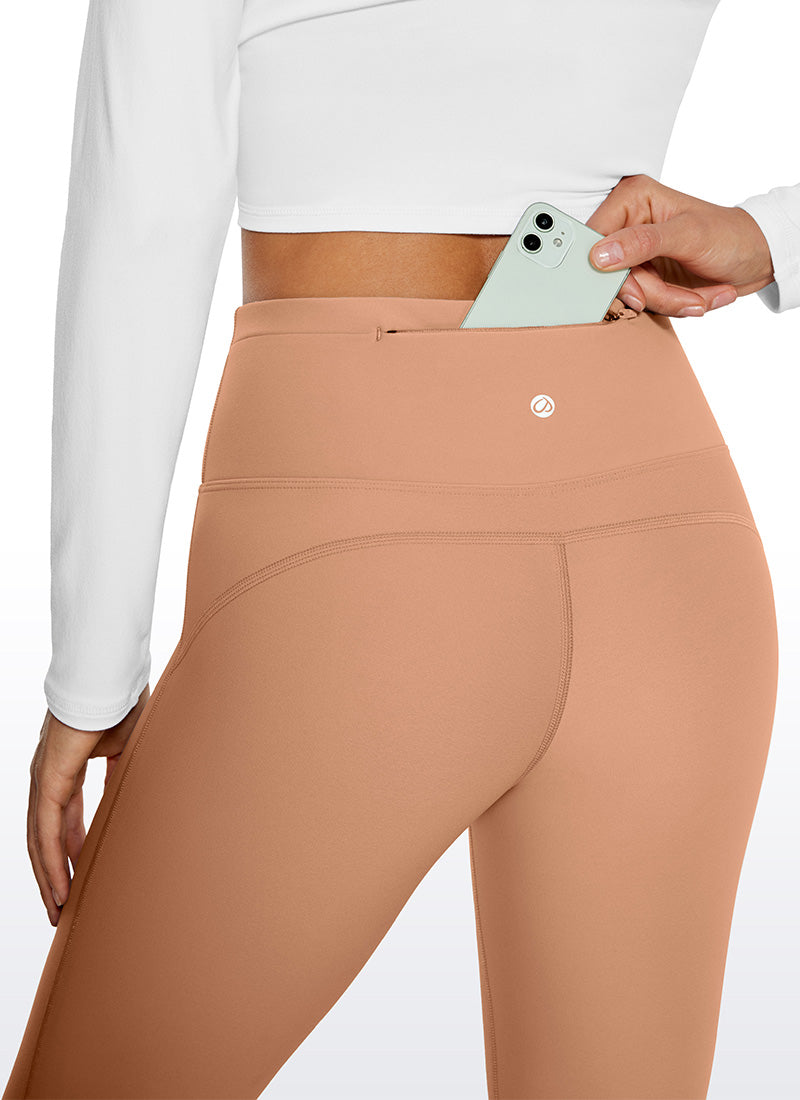 CRZ YOGA Womens Fleece Lined Flare Leggings 31