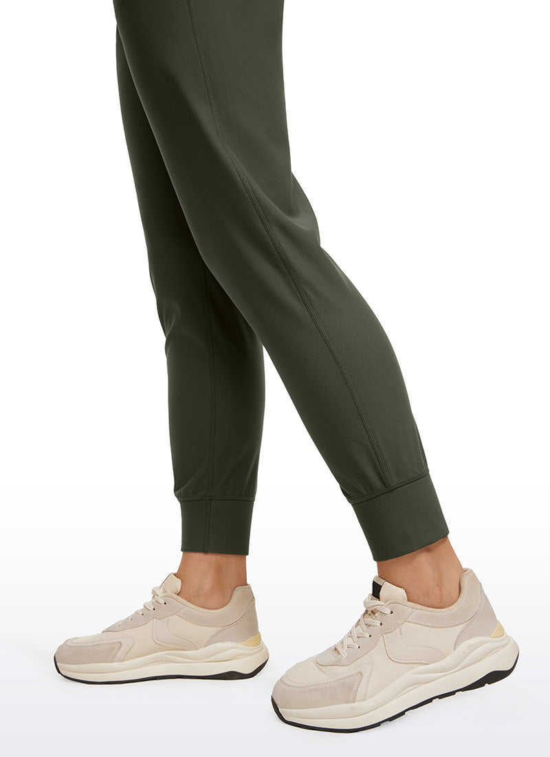 CRZ YOGA Womens Fleece Lined Soft Workout Joggers with Pockets 27.5