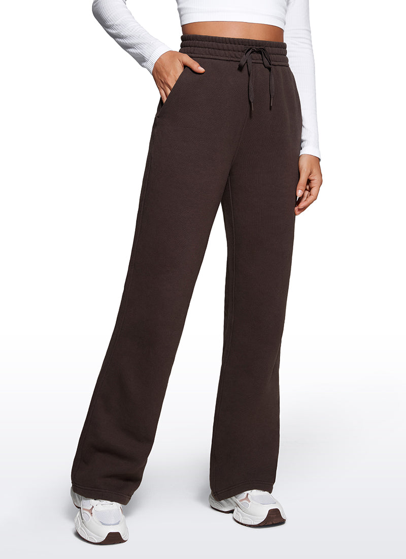 Fleece Straight Leg Lined Sweatpant 30''