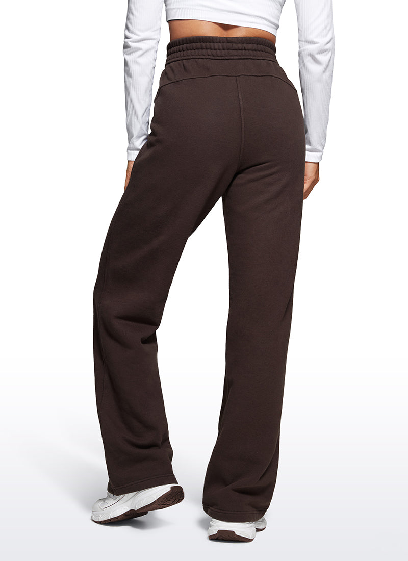 Fleece Straight Leg Lined Sweatpant 30''